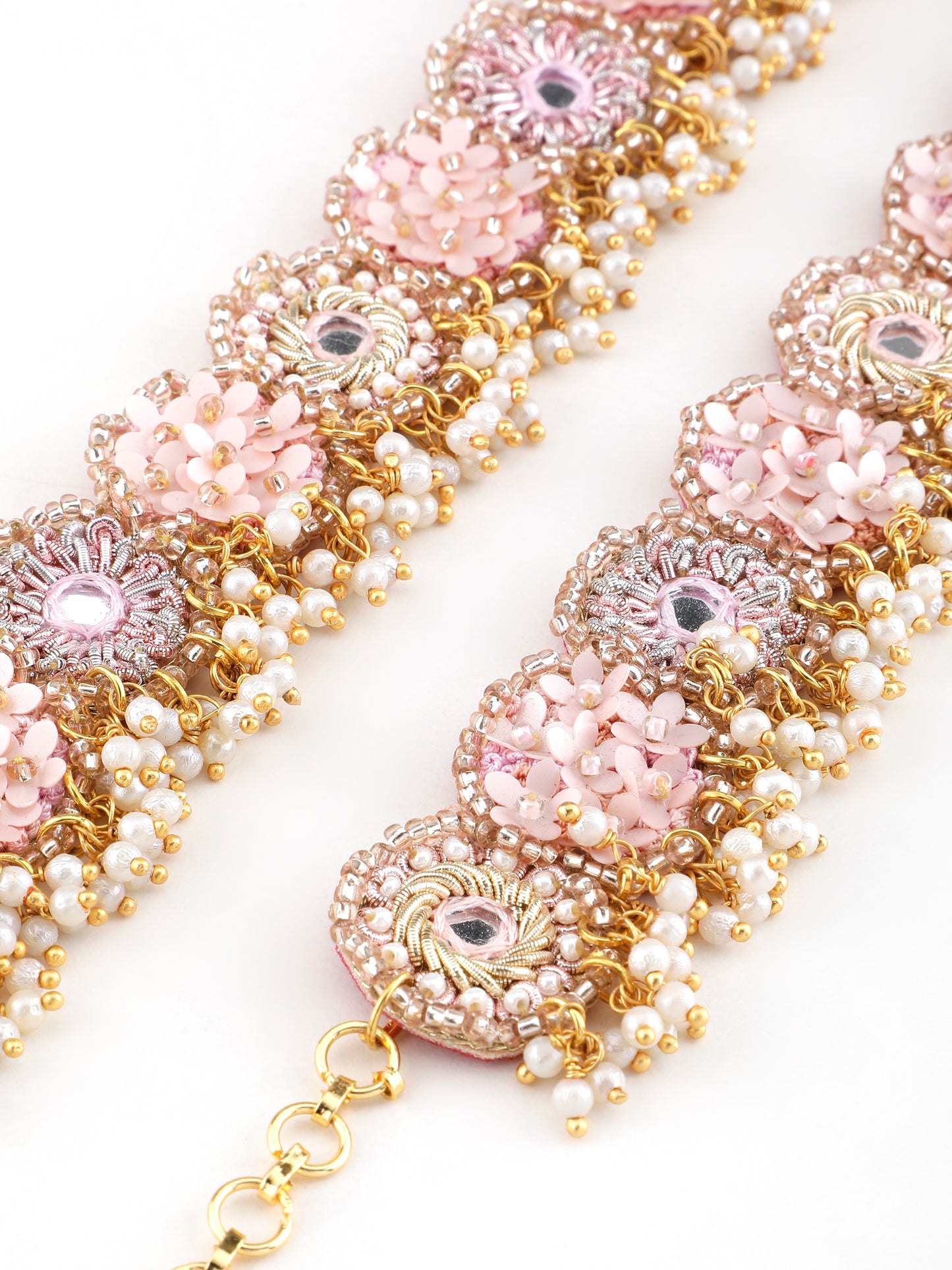 Khoobsurat Pink Pair Of Payal