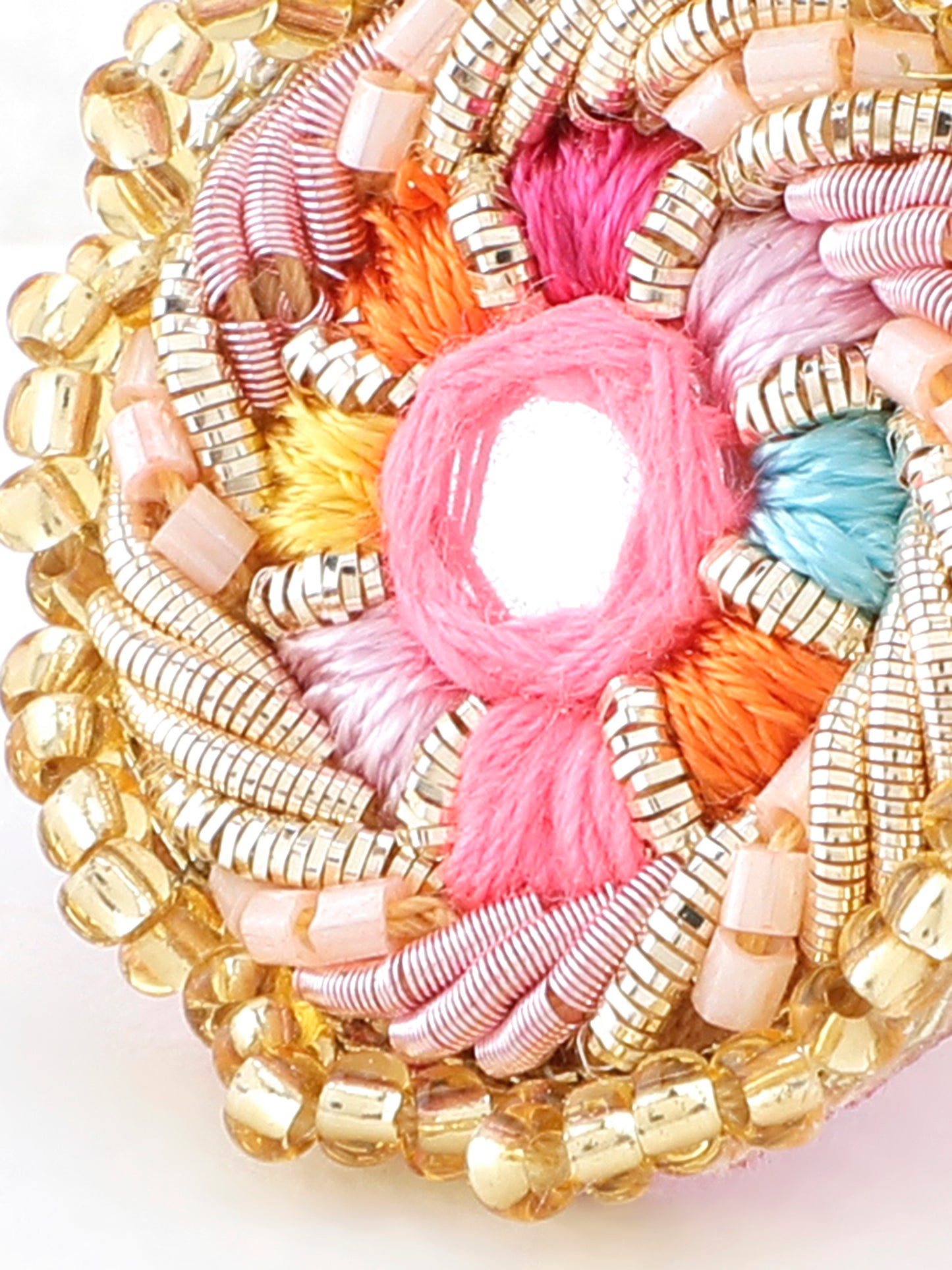 Beaming Bud Orange Toe Ring