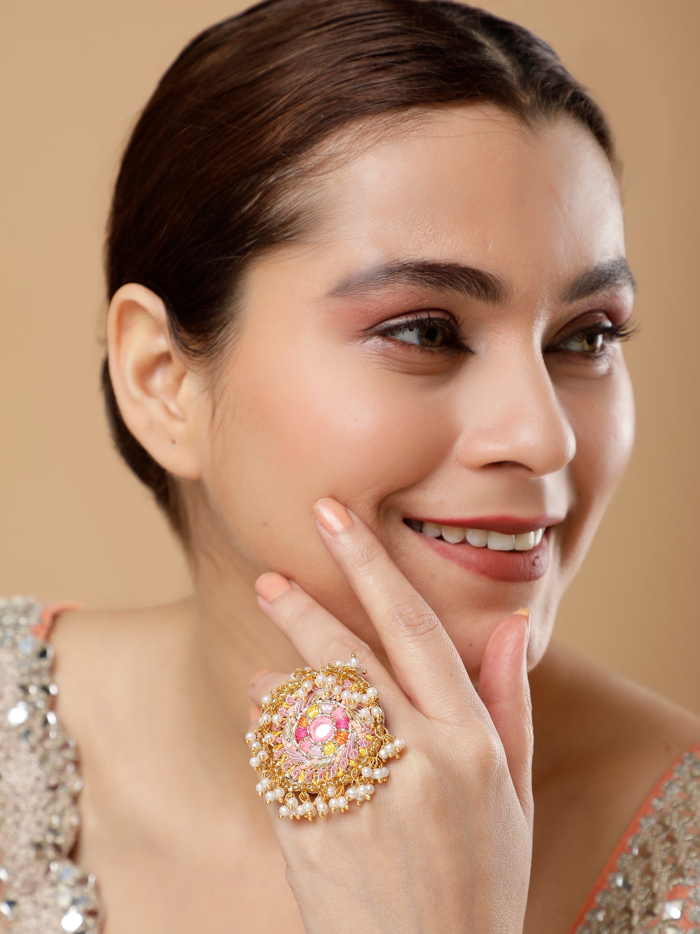 Beaming Bud Orange Ring