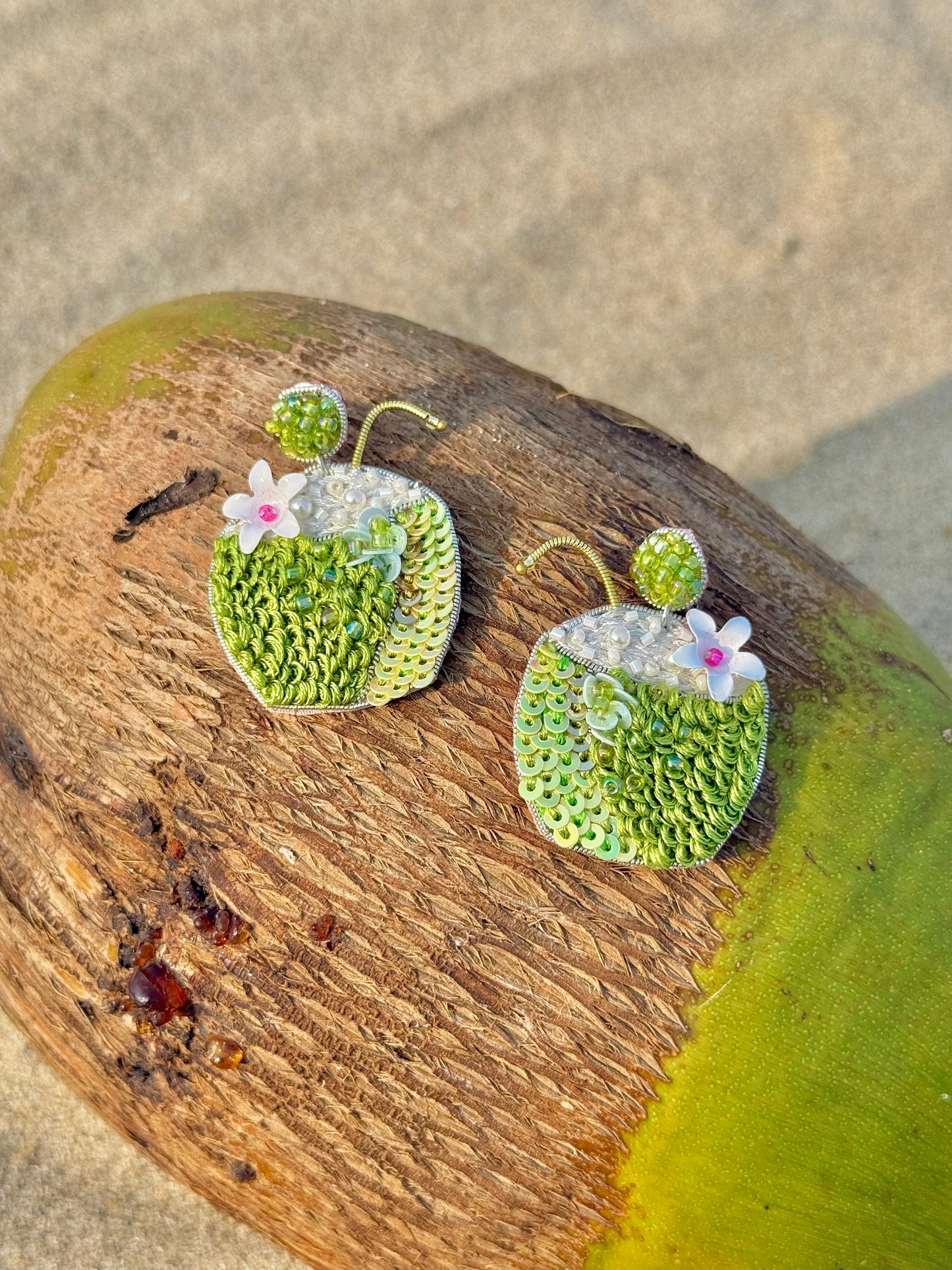 Coconut Water Earrings