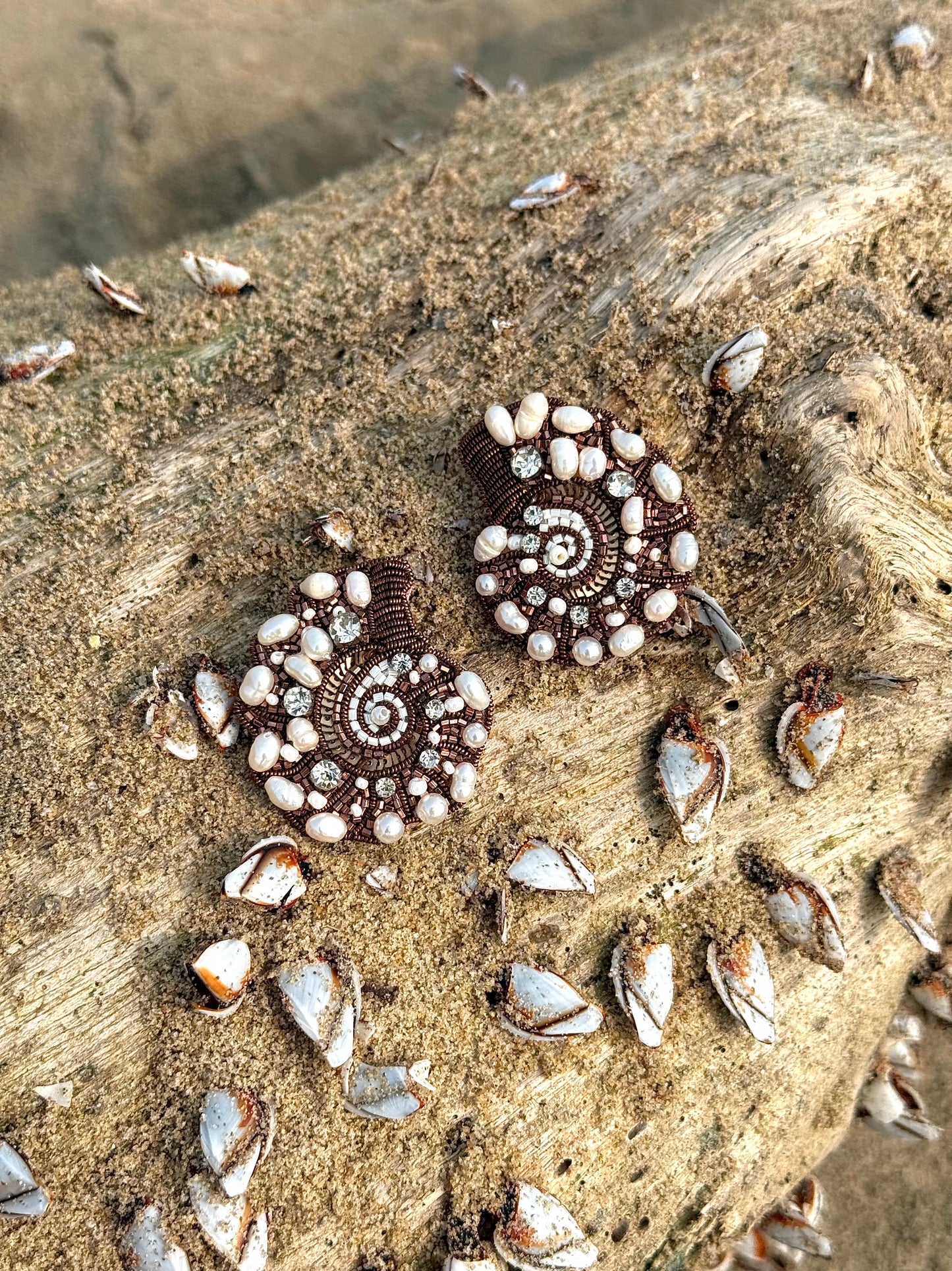 Moonshell Earrings