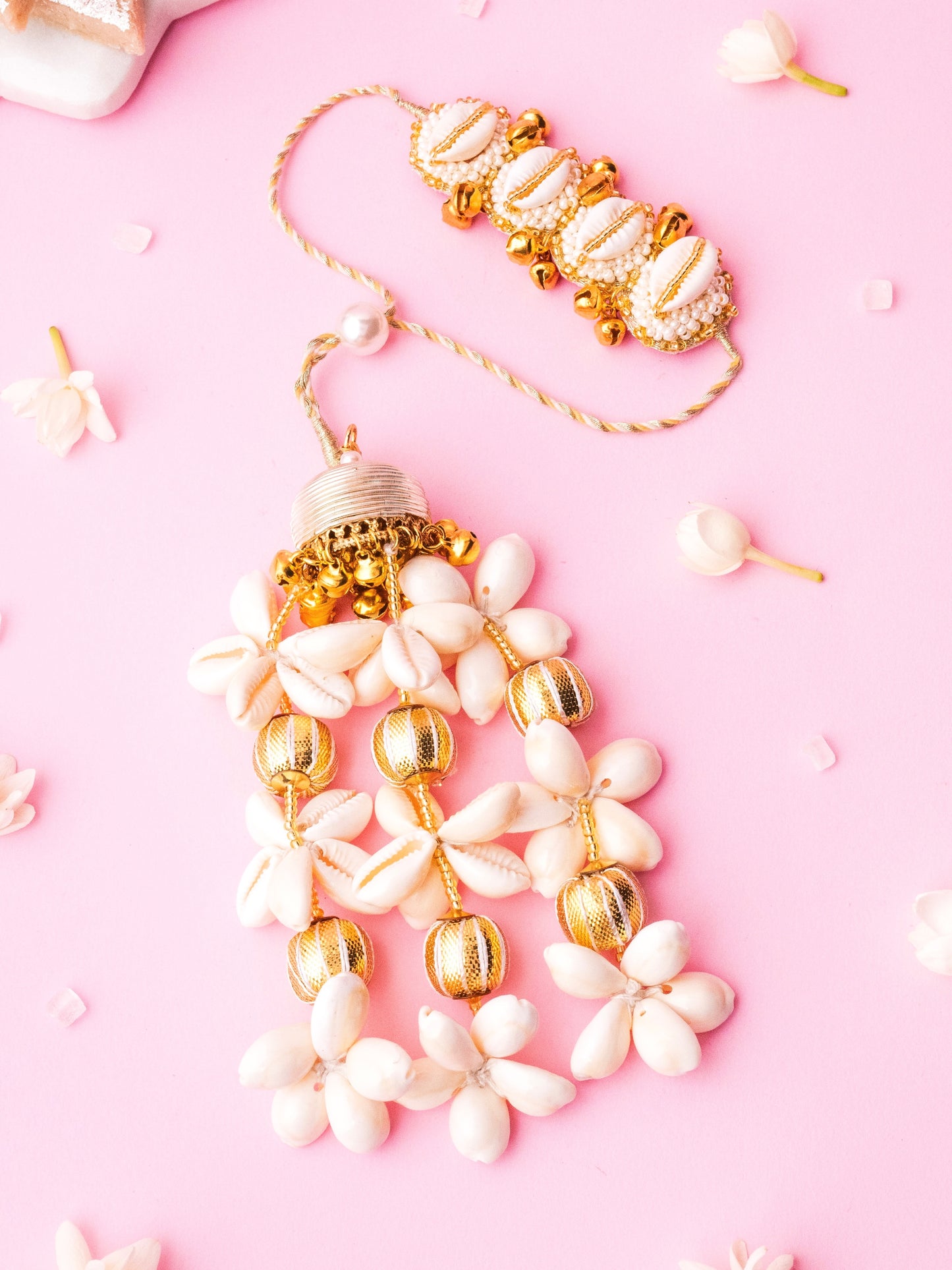 Ivory Cowrie Lumba Rakhi