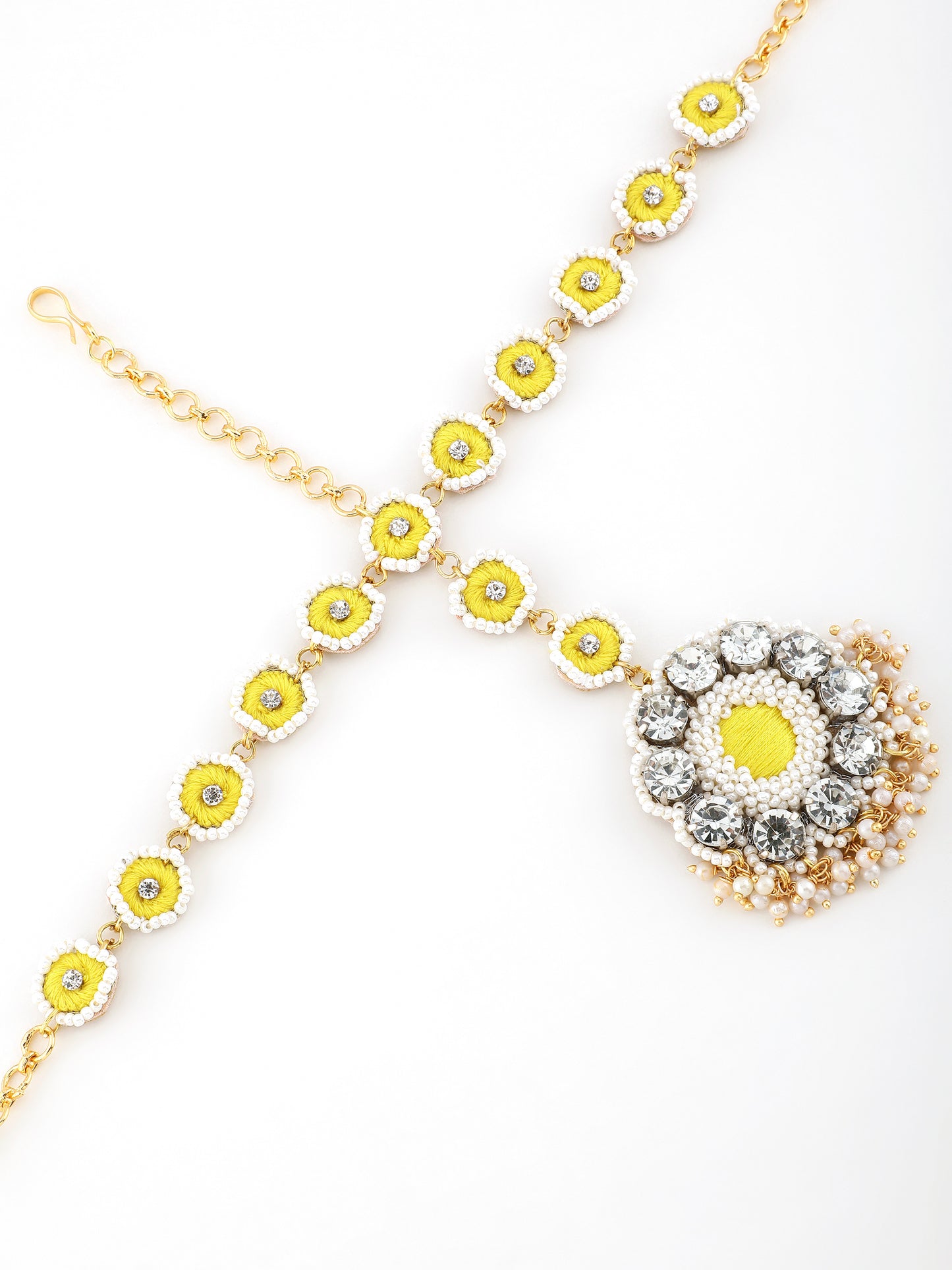 Falguni Yellow Mathapatti