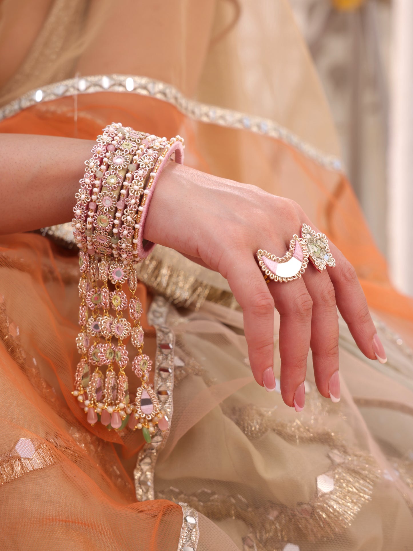 Gul Sitara Bangles (Set of 6)