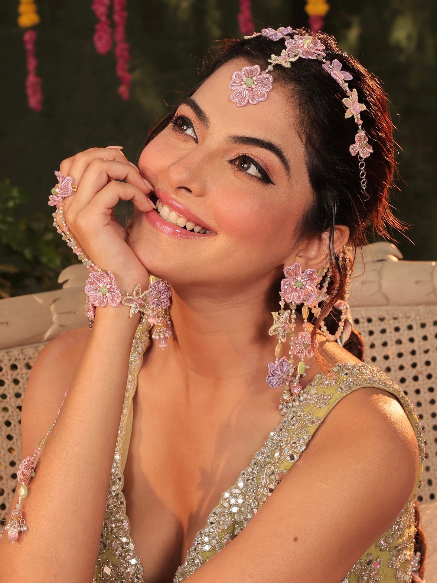 Floral Pixie Mathapatti