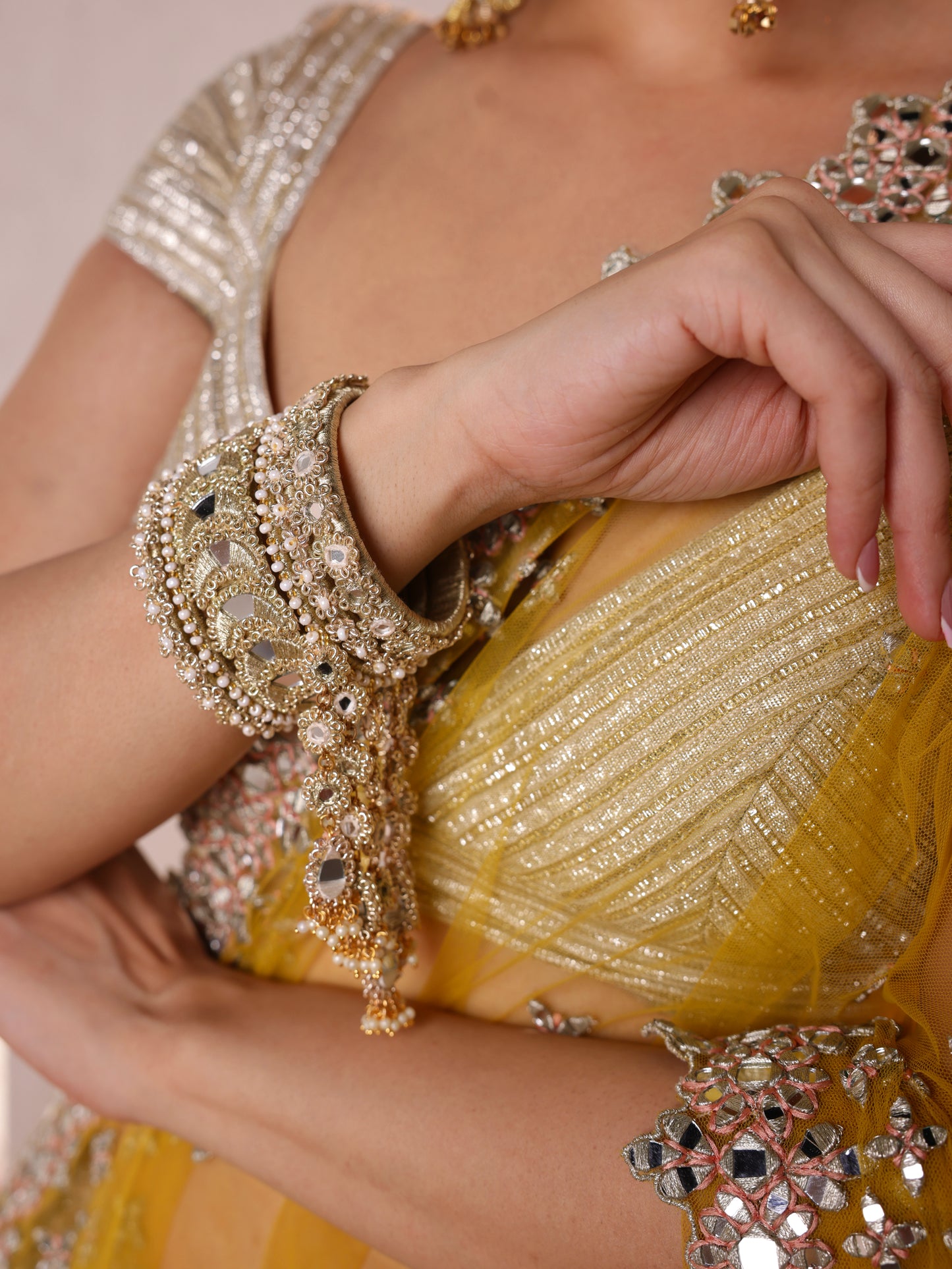 Ishq Gold Bangles (Set of 6)