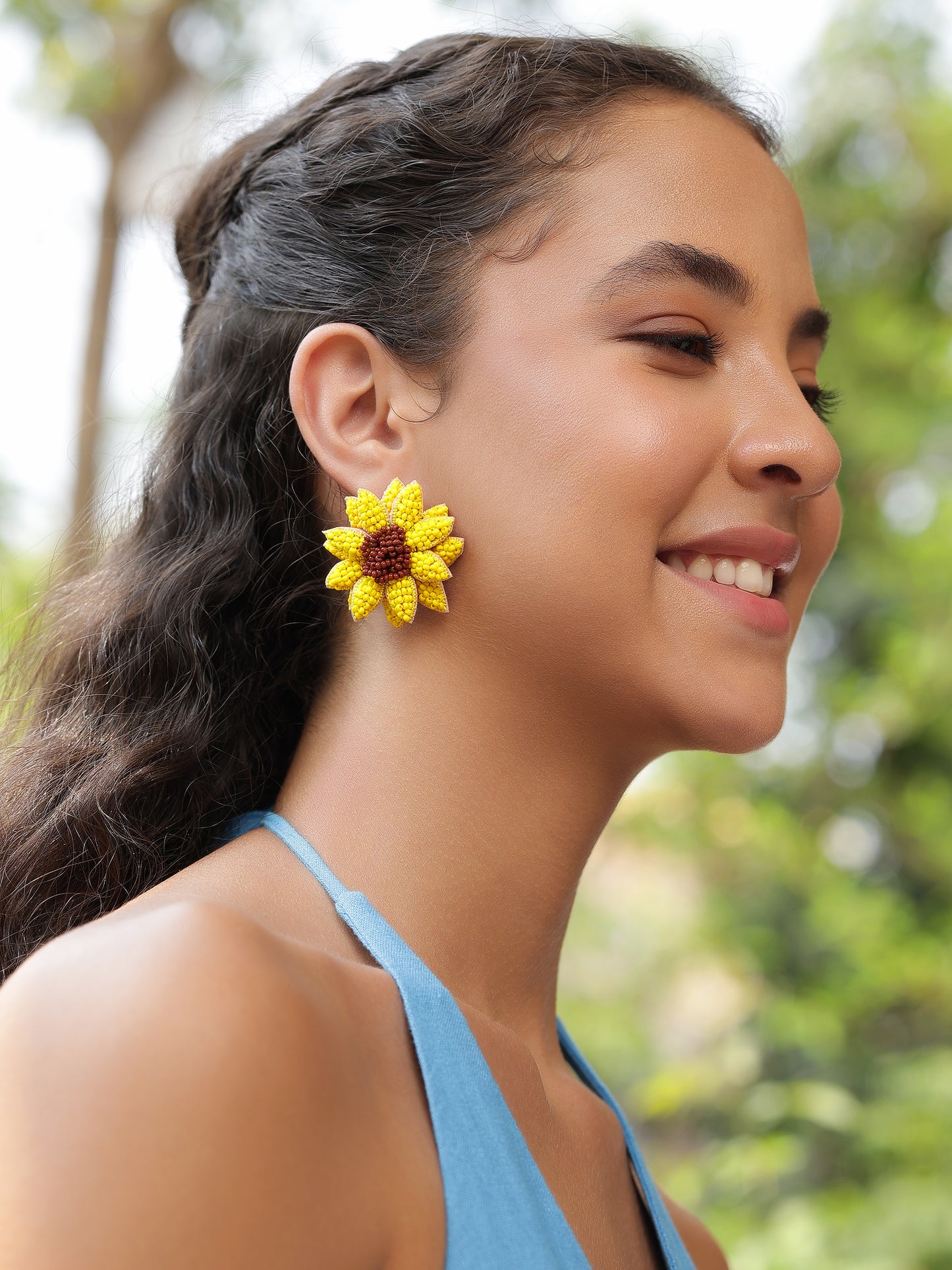 Sunflower Earrings