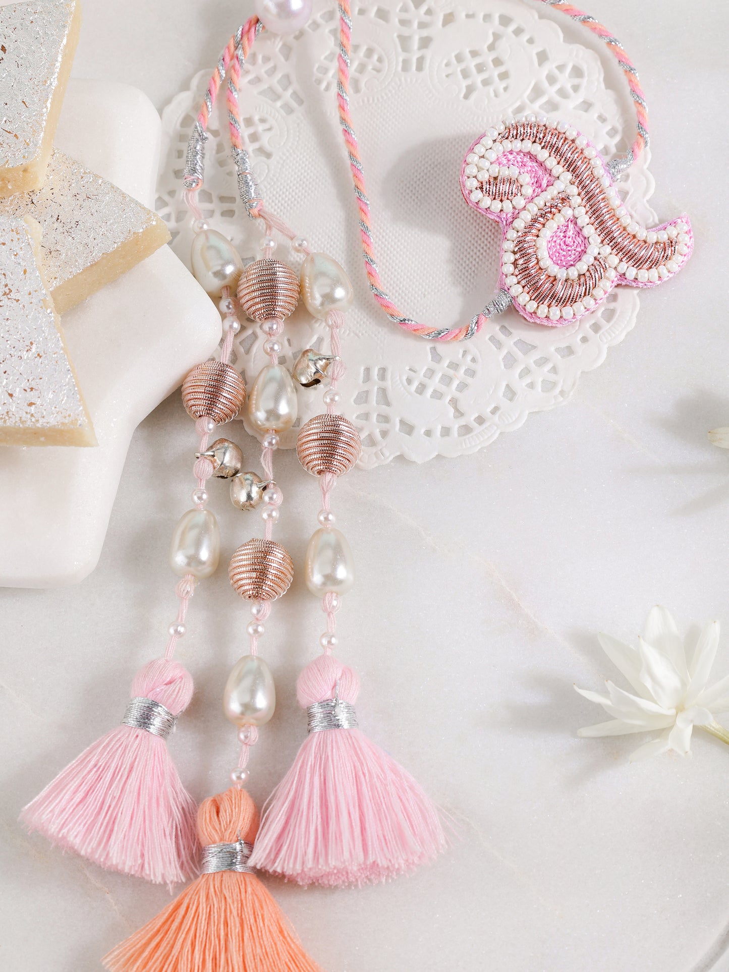 Custom Initial Lumba Rakhi