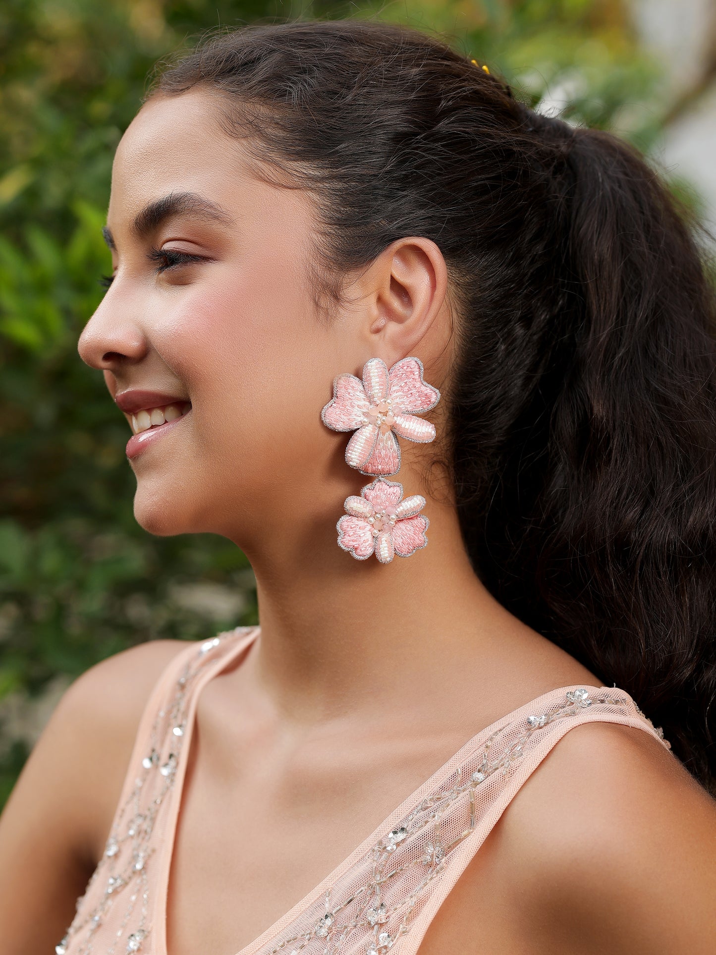 Flora Drop Earrings