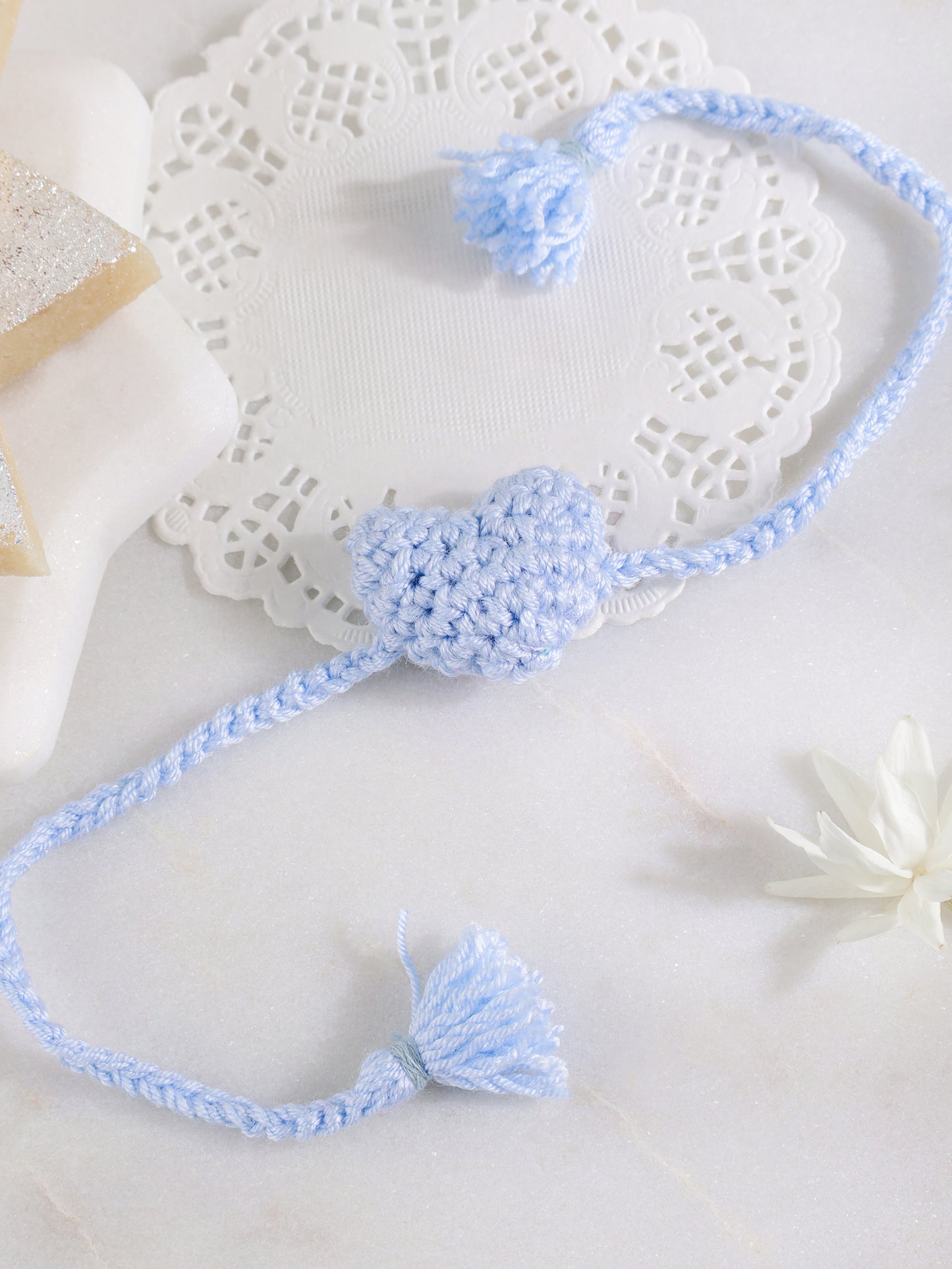 Bulk Heart Baby Rakhi - Blue