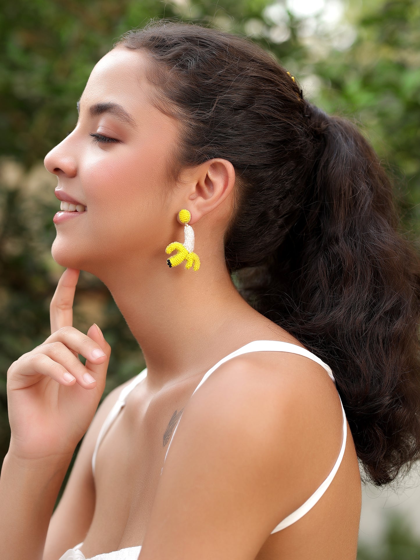 Mini Banana Earrings