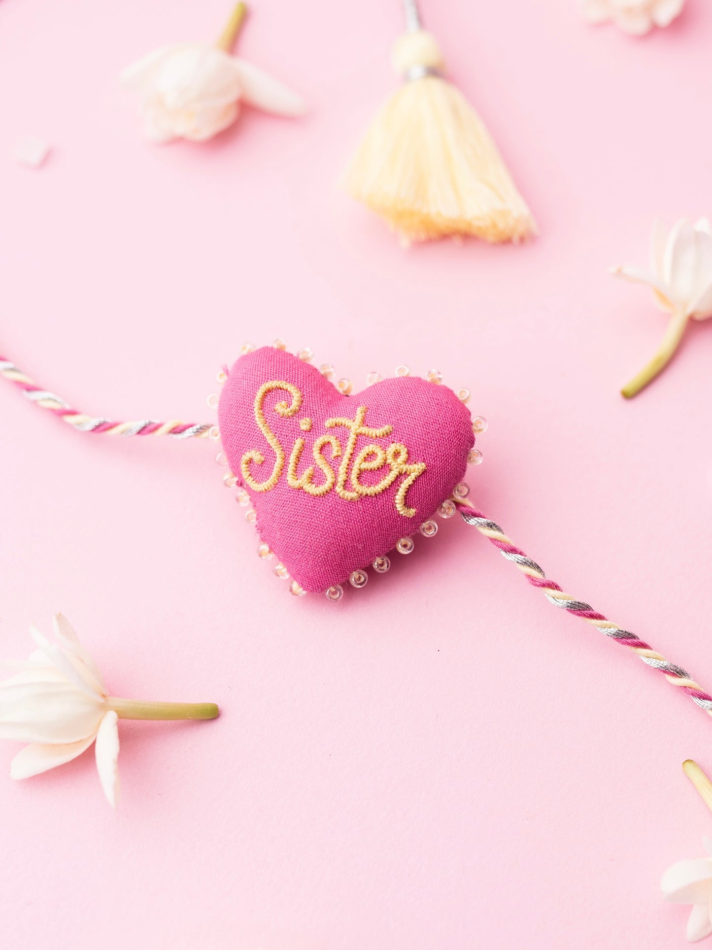 Sister 3D Heart Rakhi