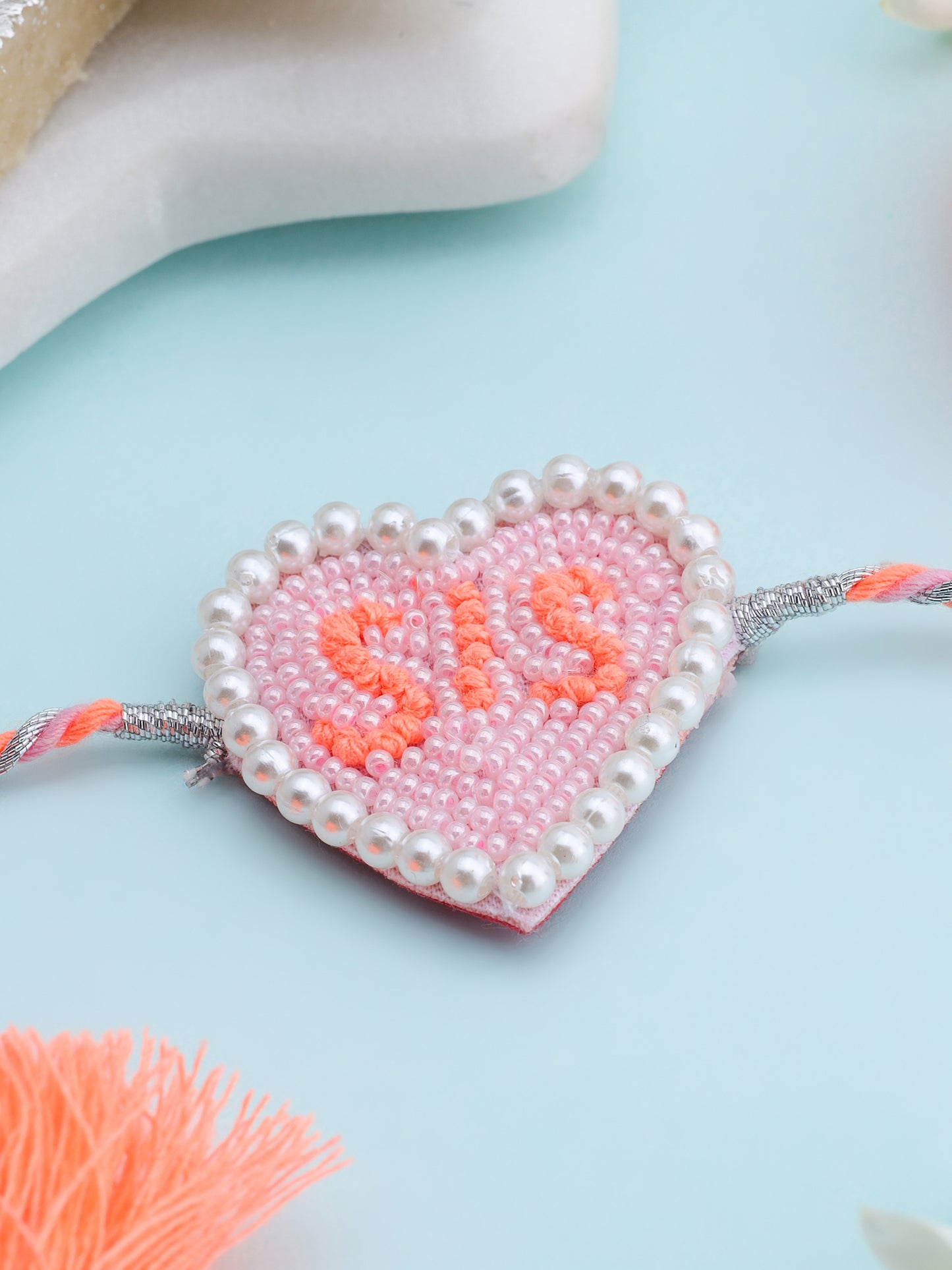 Bulk Sister Rakhi - Neon Orange