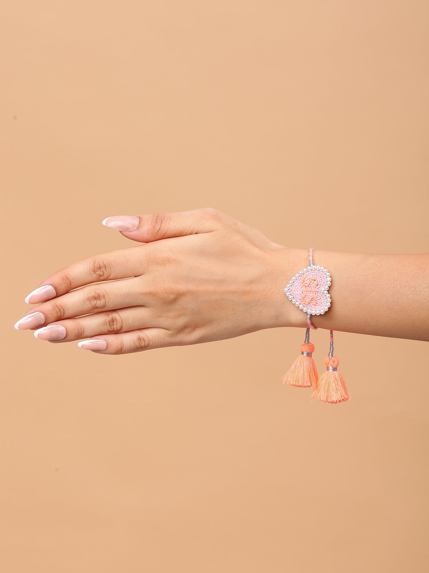 Sister Rakhi - Neon Orange