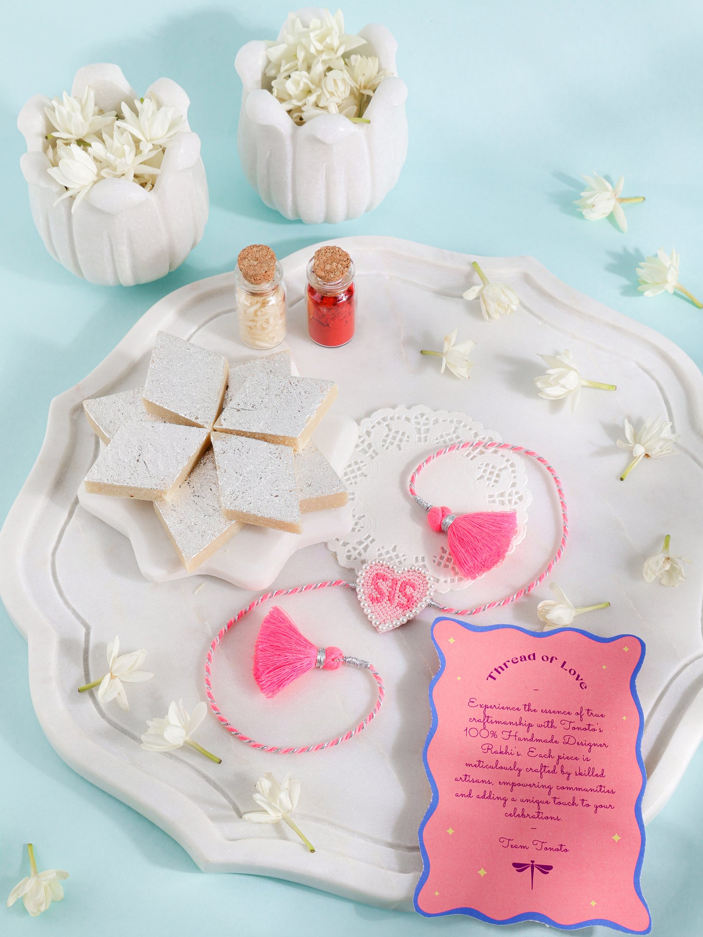 Bulk Sister Rakhi - Neon Pink 2024