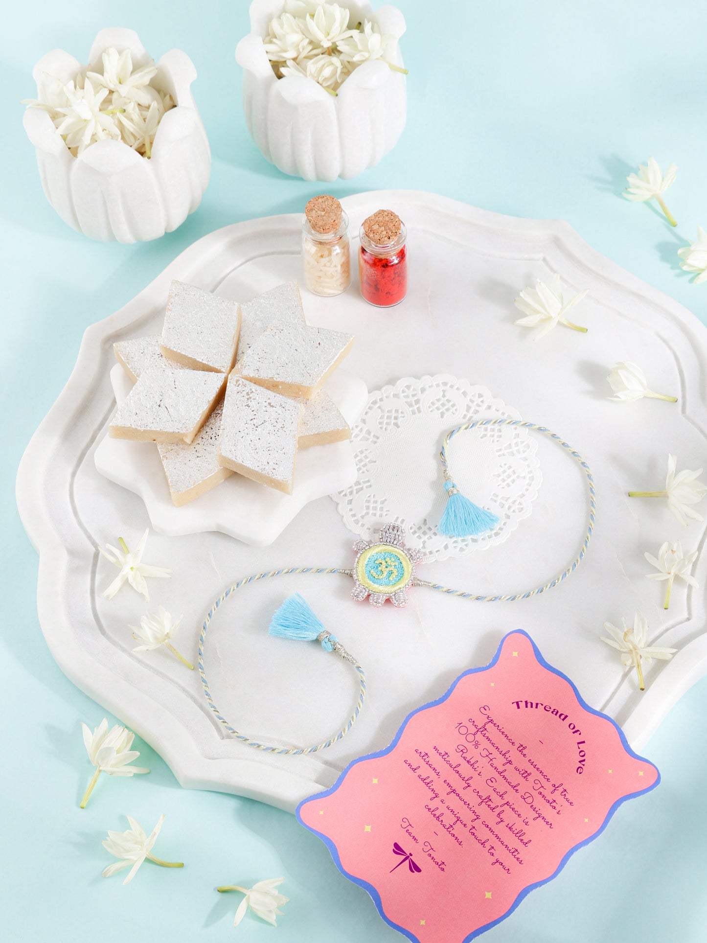 Bulk Tortoise Om Brother Rakhi