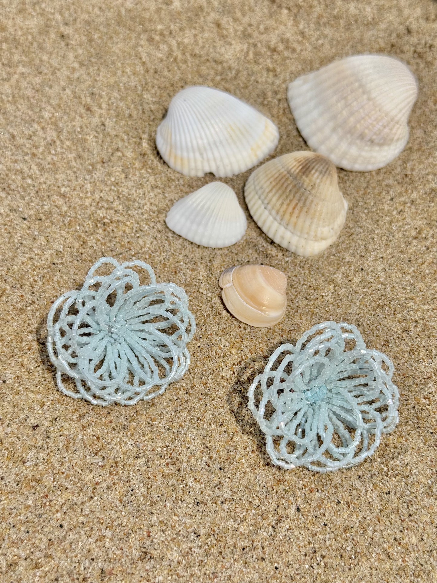 Wild Bloom Earrings - Blue