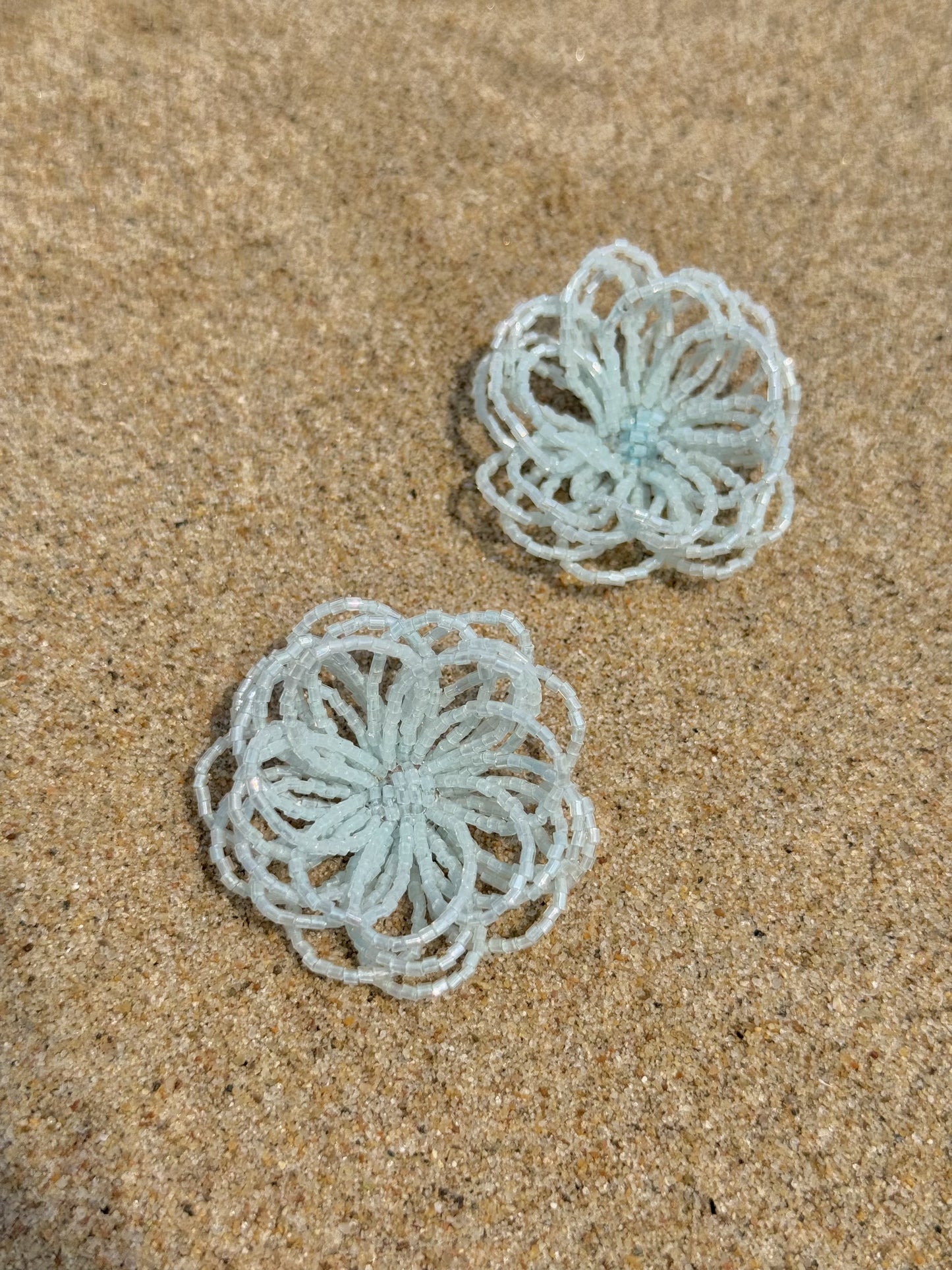Wild Bloom Earrings - Blue