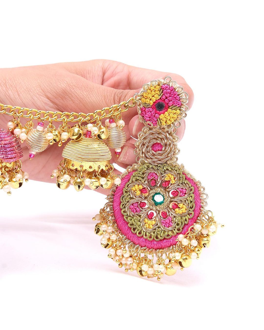 Noor Earrings with Earchains - TONOTO