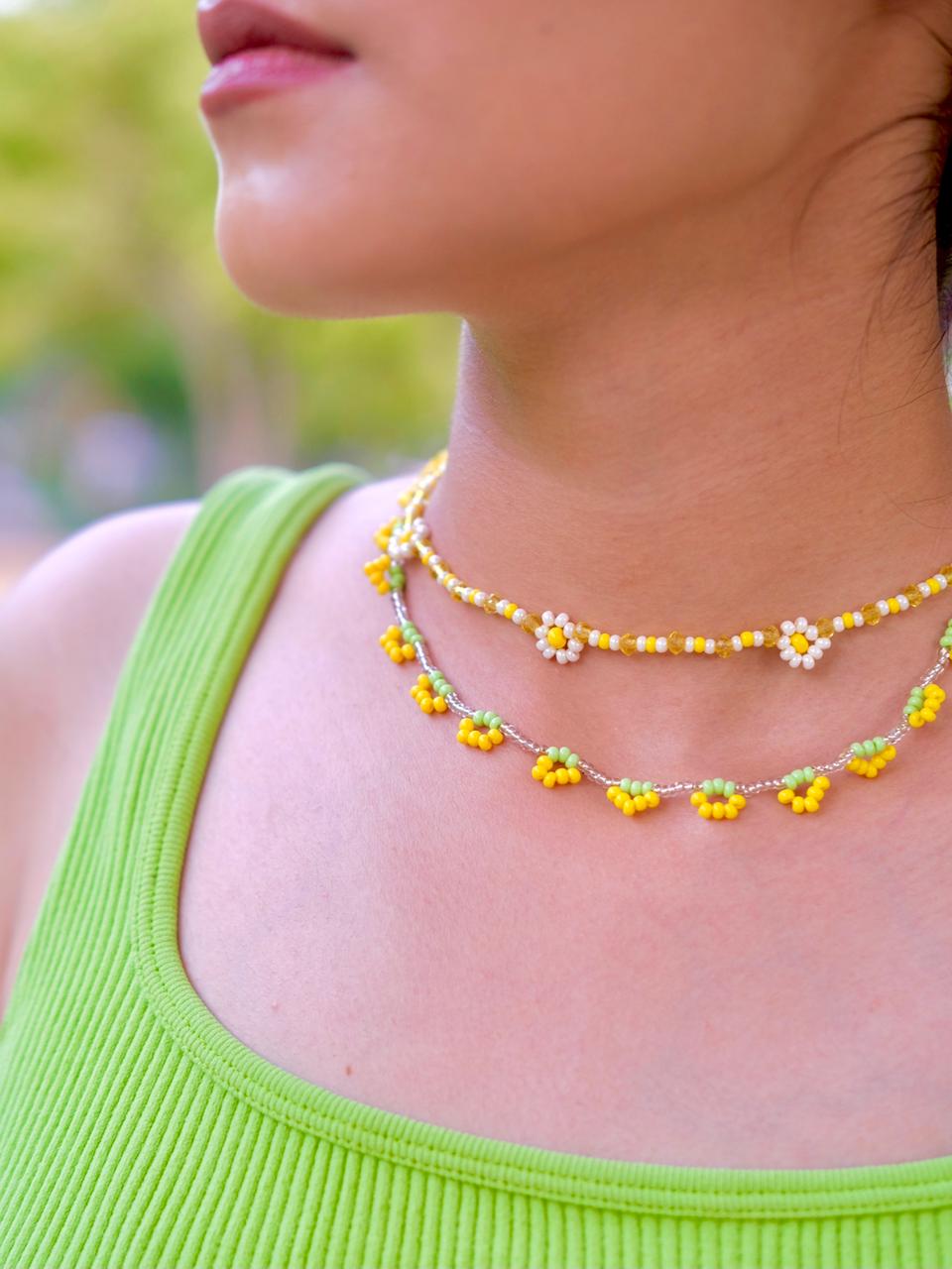 Sunny Bloom Choker - Tonoto (7732245233910)