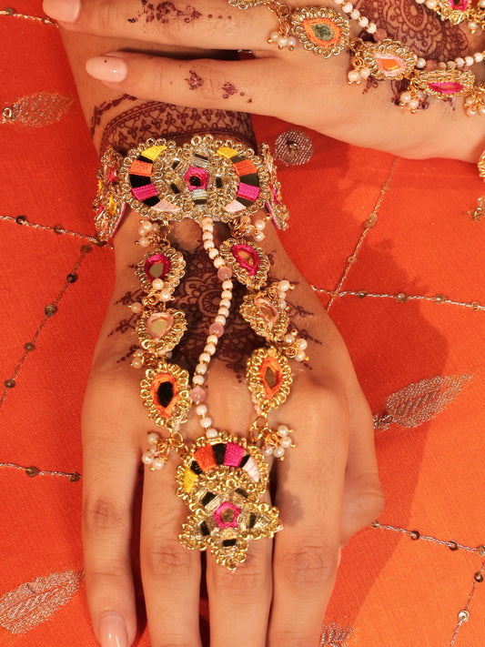 Gul Sitara Multi Pair of Hathphool