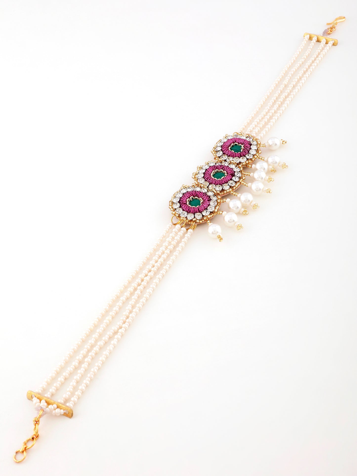 Falguni Green Choker