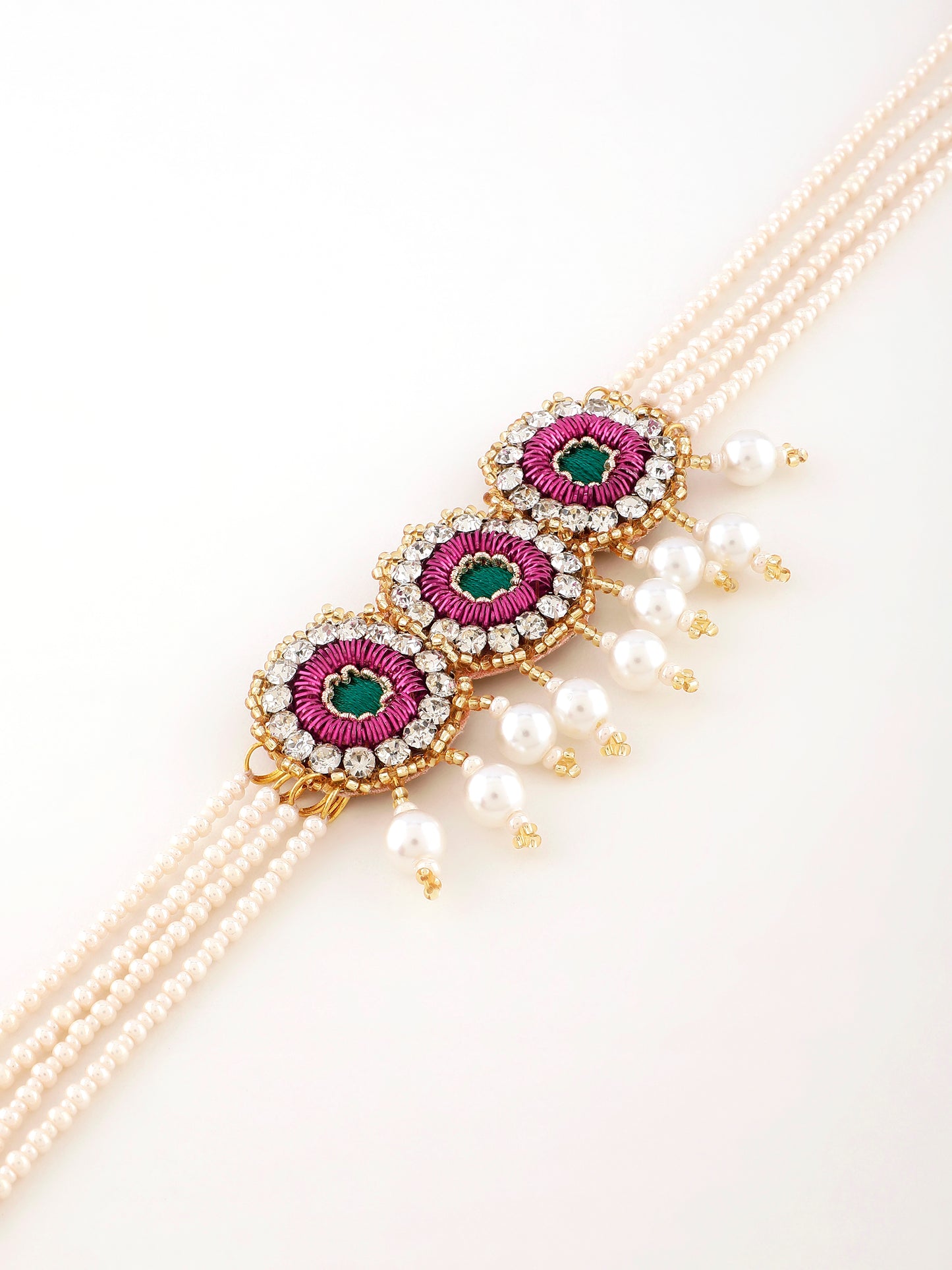 Falguni Green Choker