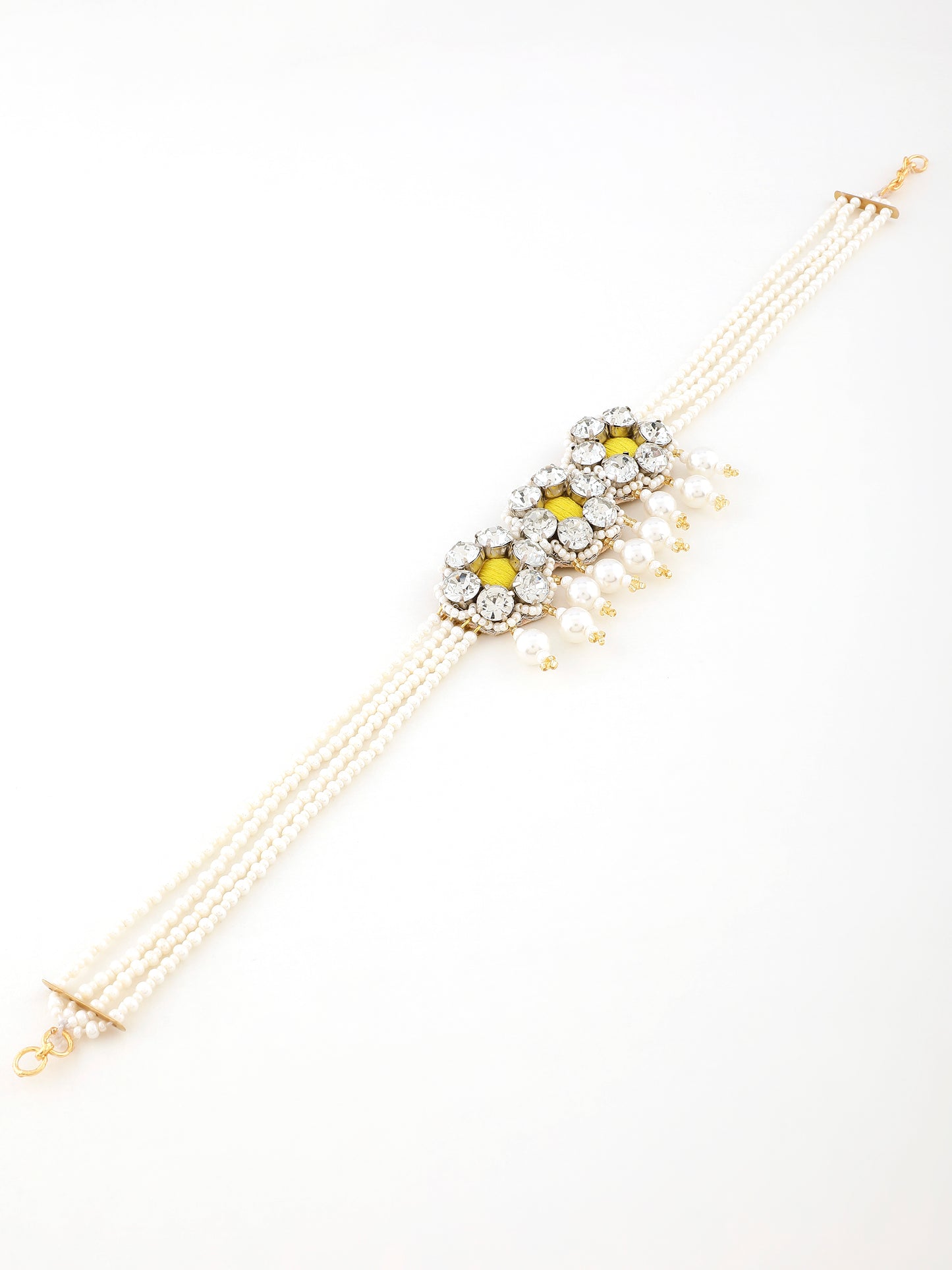 Falguni Yellow Choker