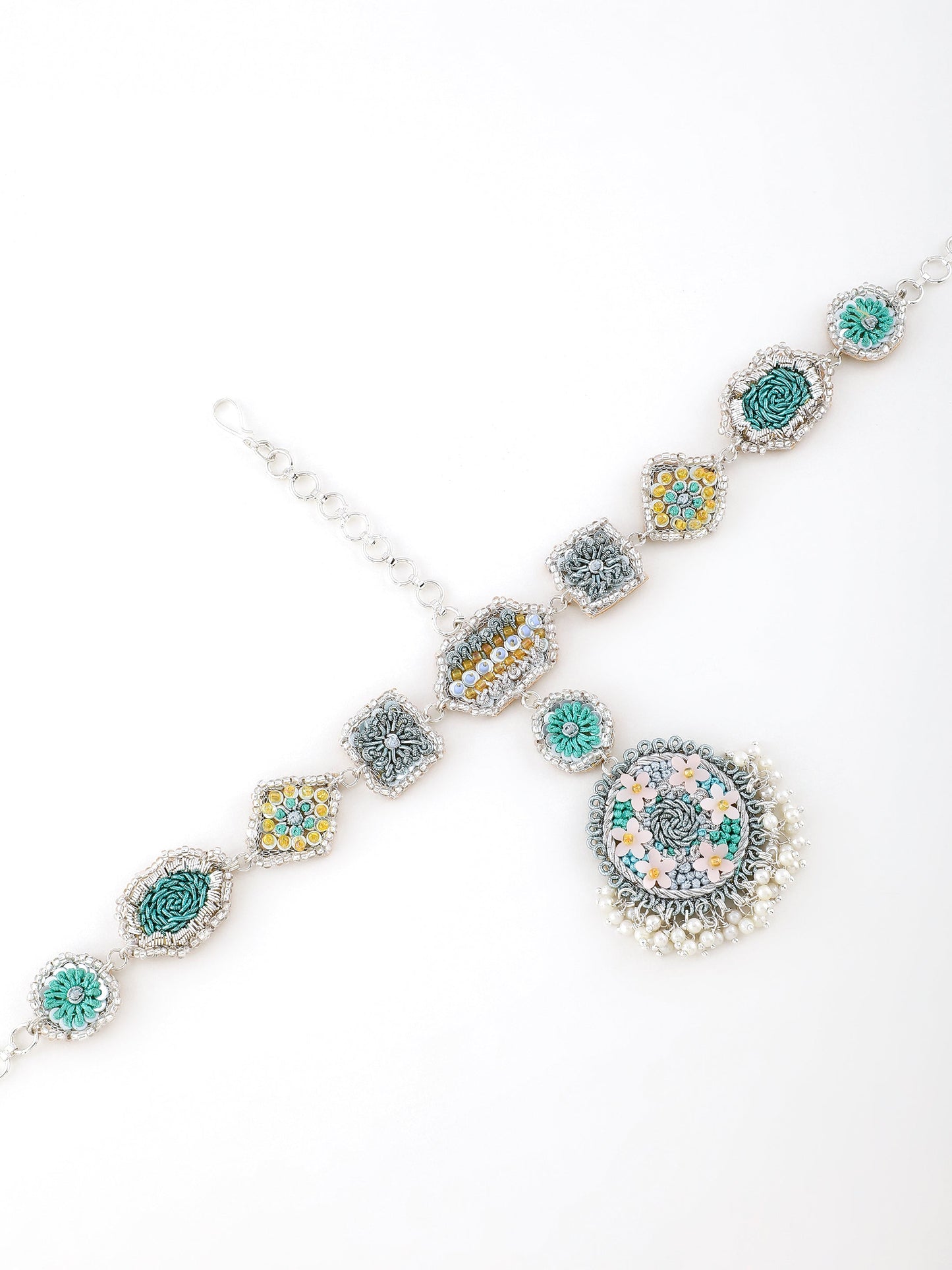 Stardust (Earrings, Mathapatti, & Pair of Bracelets)