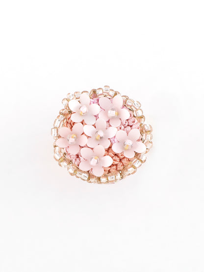 Khoobsurat Pink Toe Ring