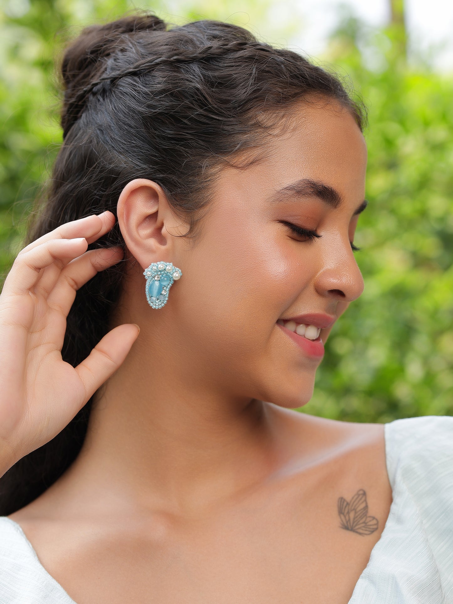 Baby Feet Stud Earrings