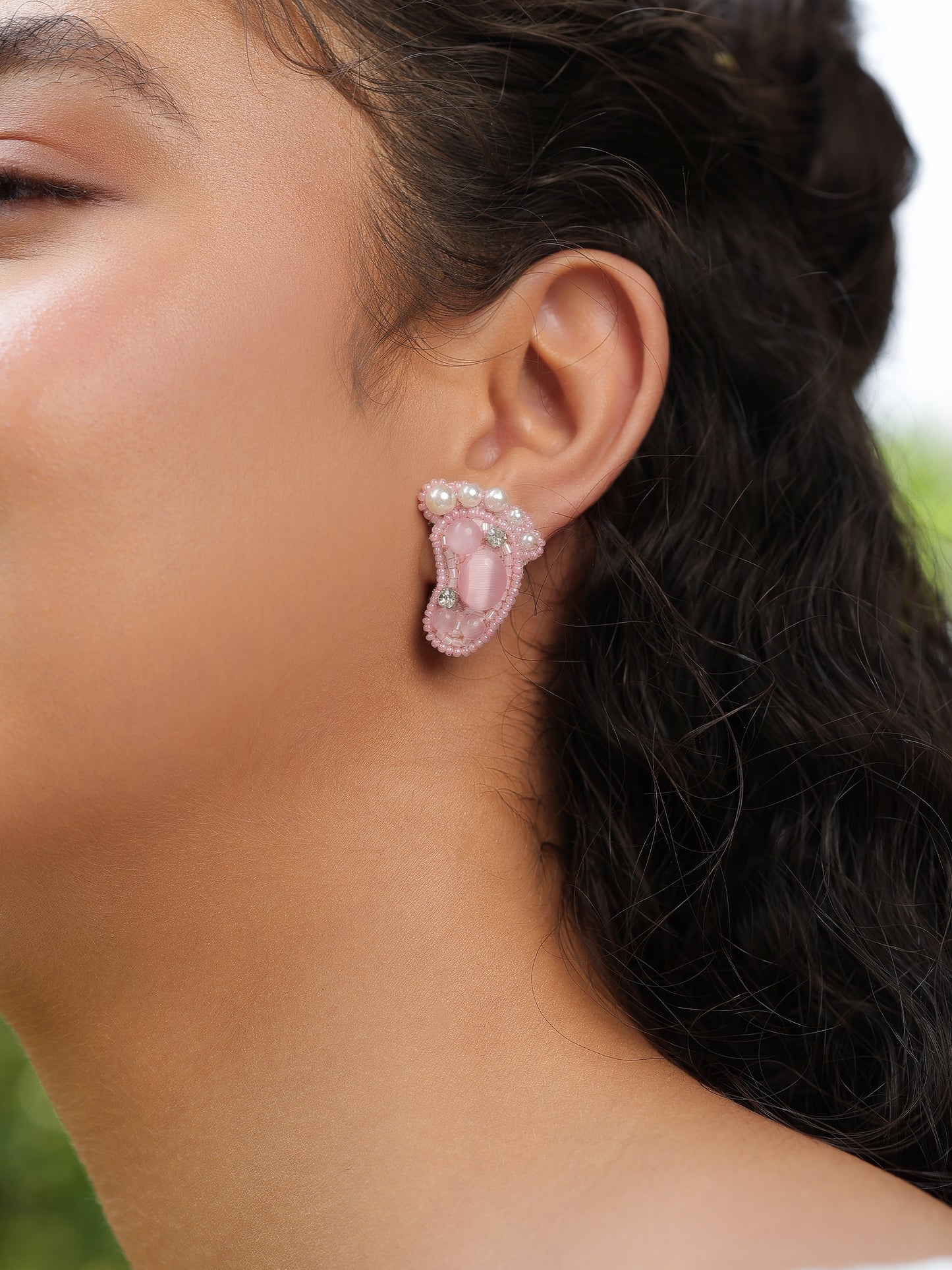Baby Feet Stud Earrings