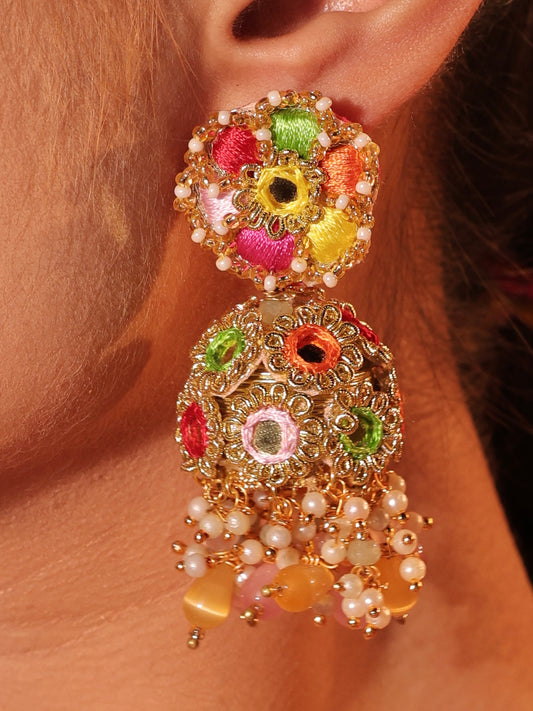 Bahaar Jhumki Earrings