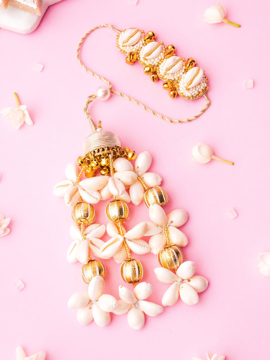 Ivory Cowrie Lumba Rakhi