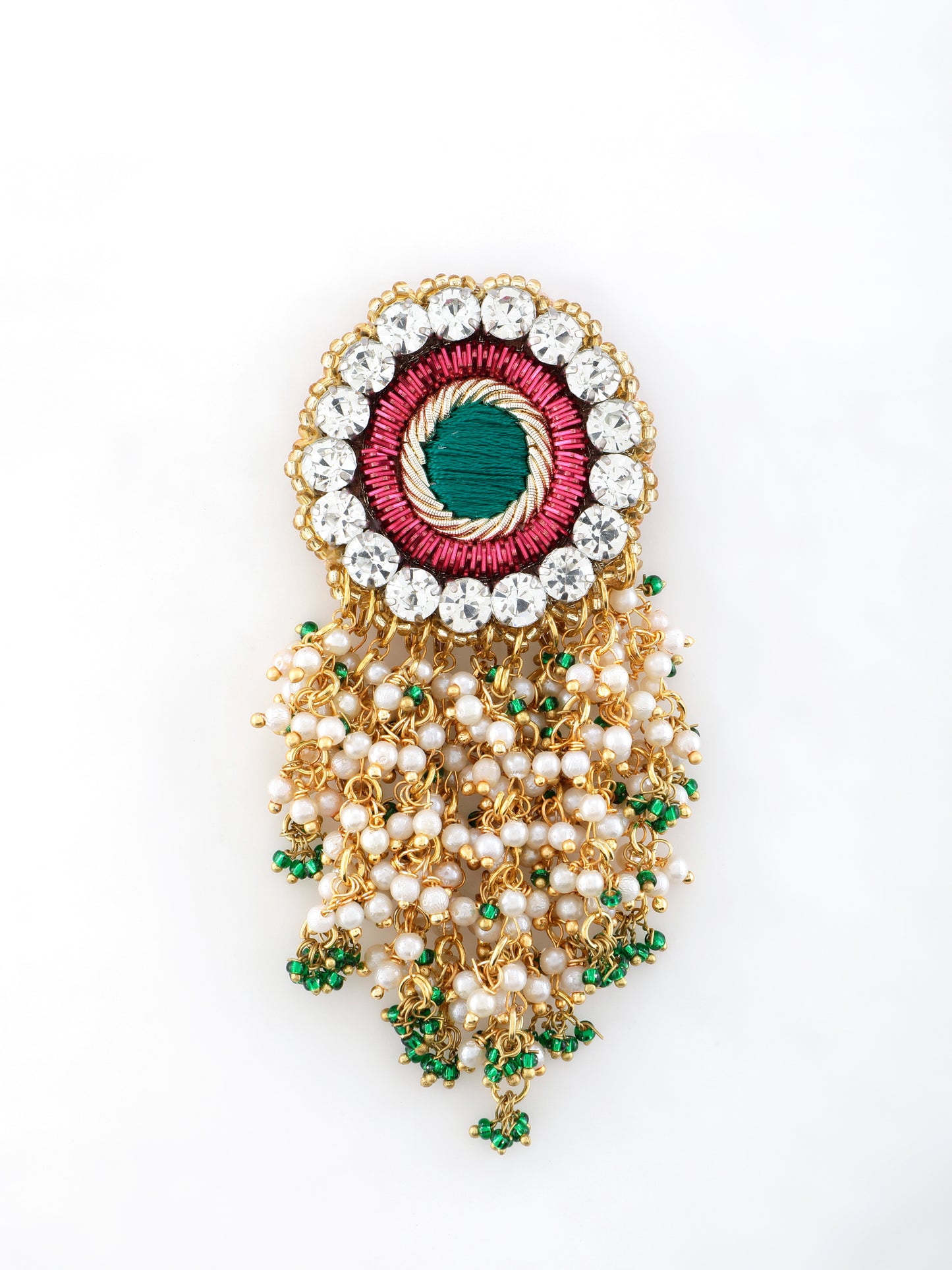 Falguni Green Earrings