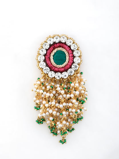 Falguni Green Earrings