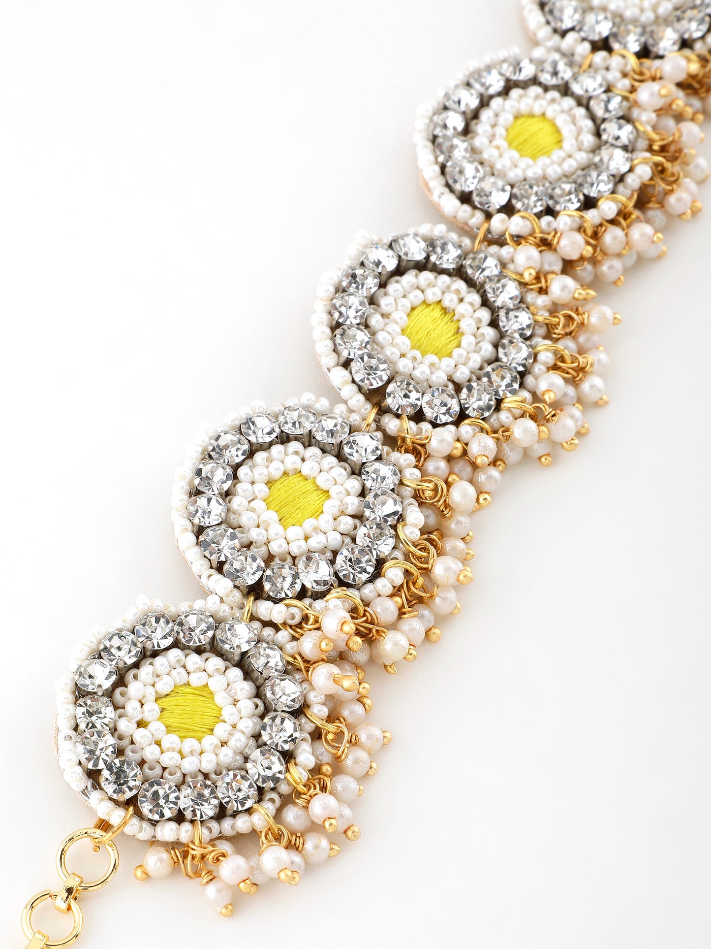 Falguni Yellow Sheeshpatti