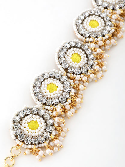 Falguni Yellow Sheeshpatti