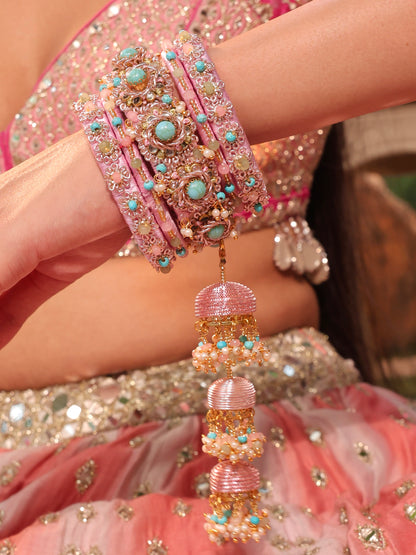 Firoza Bangles (Set of 5)