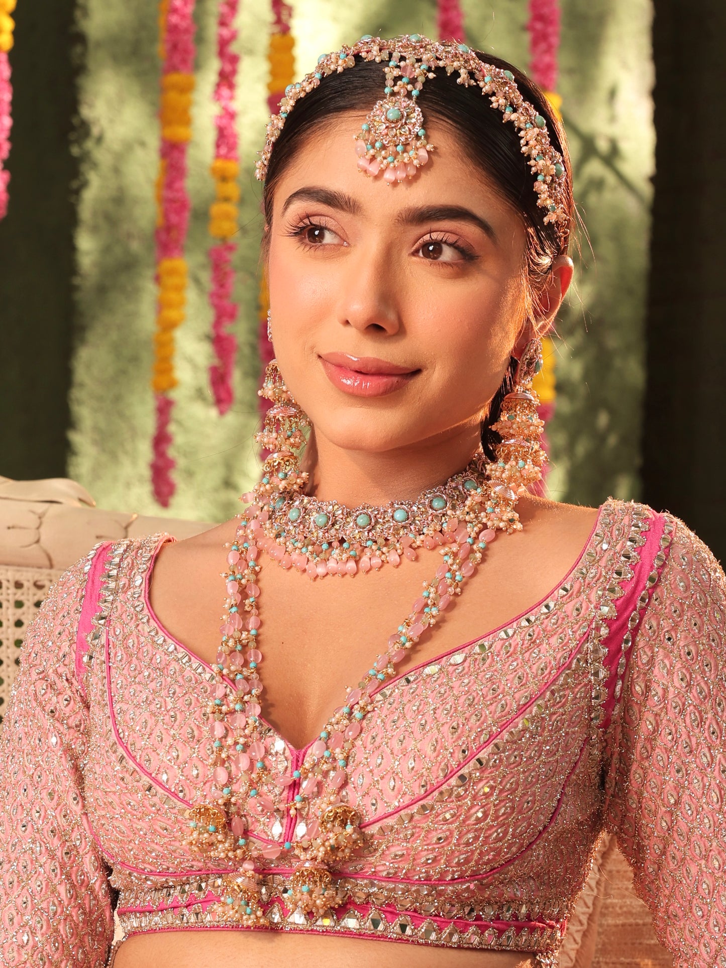 Firoza Long Necklace