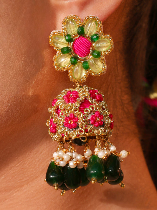 Gulabo Jhumki Earrings