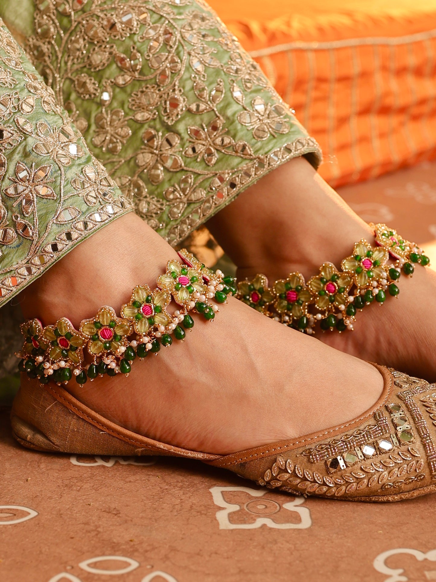 Gulabo Pair of Payal