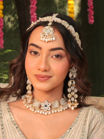 Gul Sitara Gold Choker