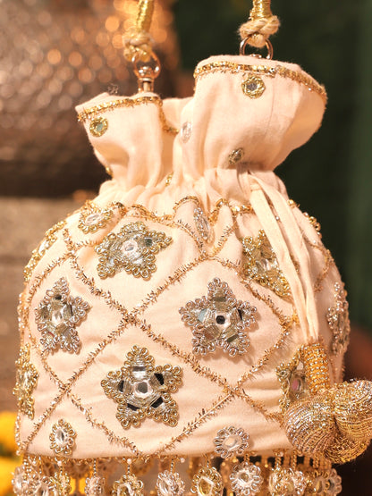 Gul Sitara Gold Potli (Mini)