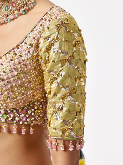 Mehbooba Lehenga Set - Multi