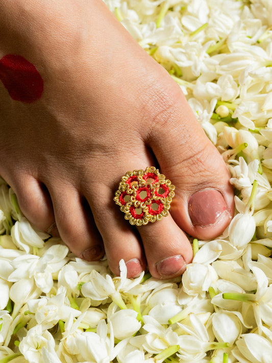 Sindoor Toe Ring