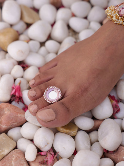 Ishq Lilac Toe Ring