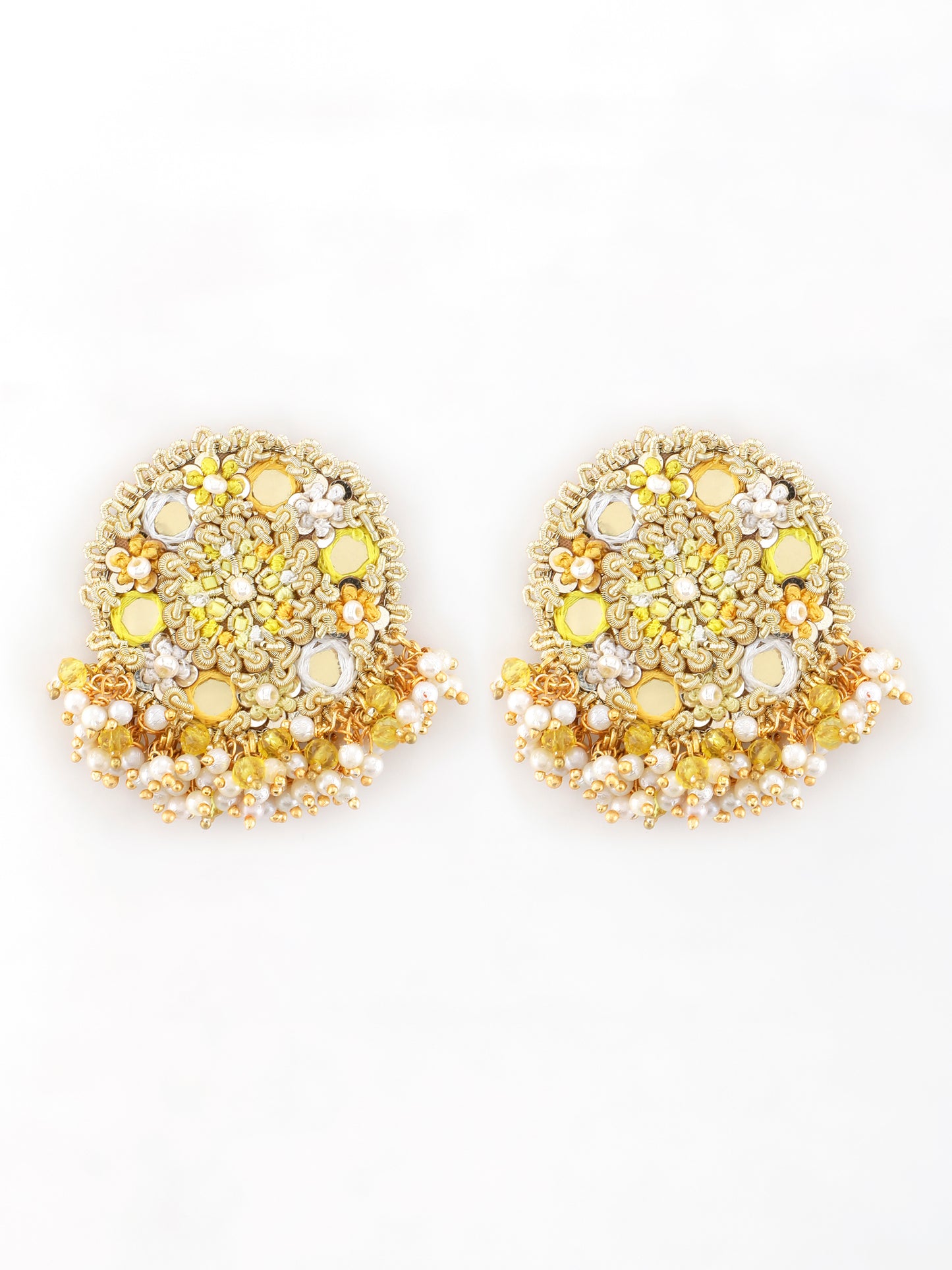 Kesar (Earrings & Mathapatti)
