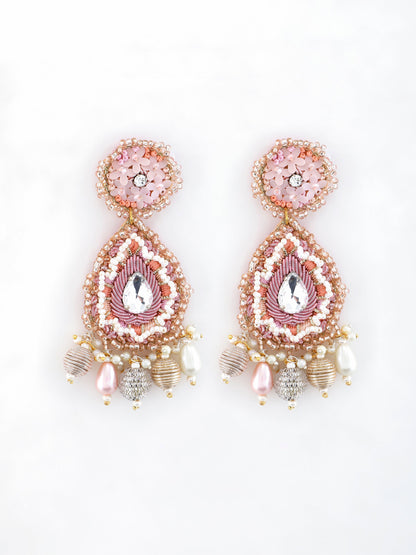 Khoobsurat Pink (Earrings, Mangtikka & Necklace)