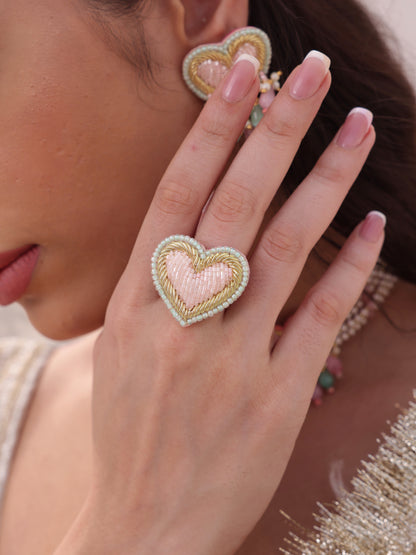 Love Bug (Stud Earrings, Mangtikka, Choker, Pair Of Bracelets & Ring)